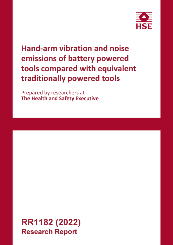 battery powered tools emit lower vibration levels